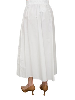 Gonna in cotone Liu-jo con ricamo bianco in DONNA