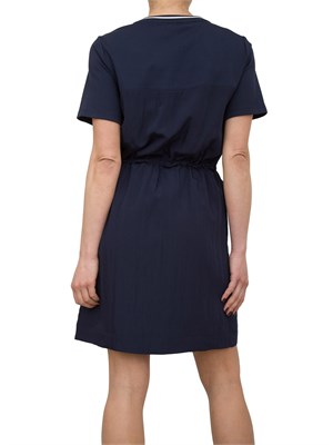 Abito Liu-jo blu con elastico in vita in DONNA