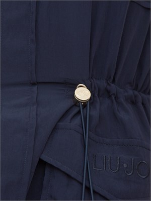 Abito Liu-jo blu con elastico in vita in DONNA