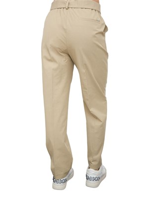 Pantaloni chino Liu-Jo con cintura beige in DONNA