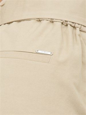 Pantaloni chino Liu-Jo con cintura beige in DONNA