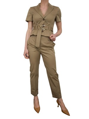 Pantaloni chino Liu-jo verde in DONNA