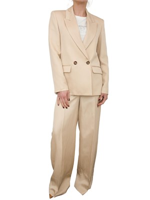 Giacca doppiopetto Liu-jo beige in DONNA