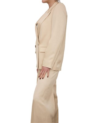 Giacca doppiopetto Liu-jo beige in DONNA