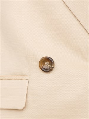 Giacca doppiopetto Liu-jo beige in DONNA