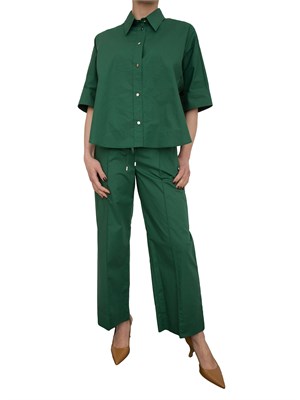 Pantaloni Liu-jo con cintura verde in DONNA