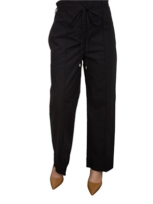 Pantaloni Liu-jo con cintura nero in DONNA