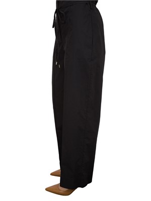 Pantaloni Liu-jo con cintura nero in DONNA