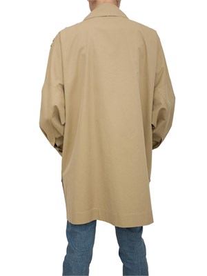 Trench boxy Liu Jo in gabardina beige in DONNA