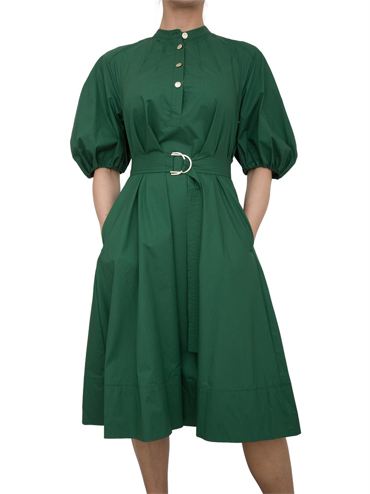 Abito in cotone Liu-jo con cintura verde