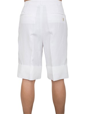 Bermuda bianchi Blugirl in misto lino in DONNA