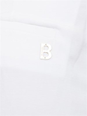 Bermuda bianchi Blugirl in misto lino in DONNA