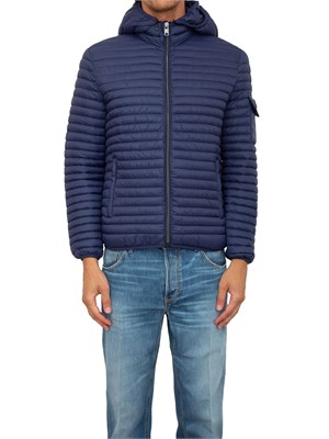 Giacca Liu-jo blu con cappuccio removibile in UOMO