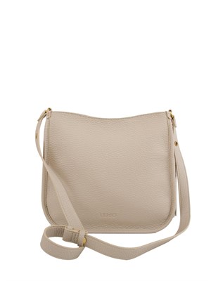 Borsa a tracolla Liu Jo beige con logo traforato in DONNA