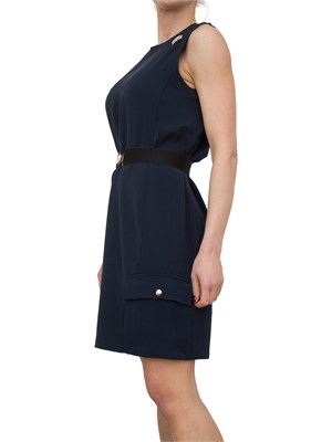 Abito corto Liu-Jo con cintura blu in DONNA