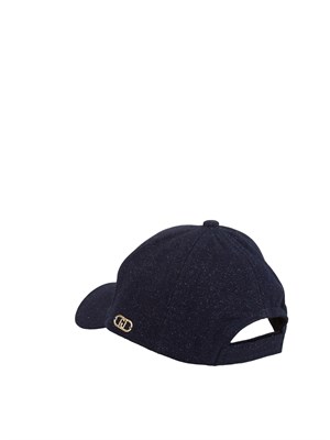 Cappello baseball Liu Jo blu denim in DONNA