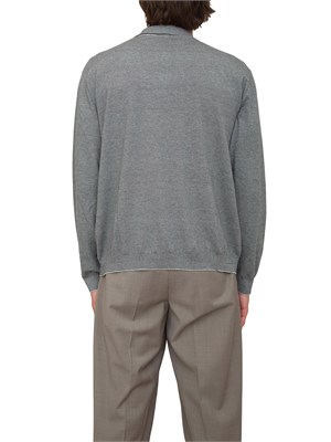 Polo Armani Exchange a righe con manica lunga in UOMO