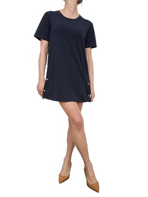 T-shirt Liu Jo Better in cotone blu in DONNA