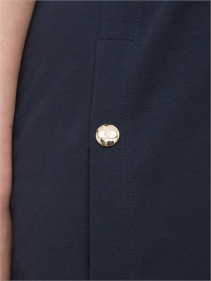 T-shirt Liu Jo Better in cotone blu in DONNA