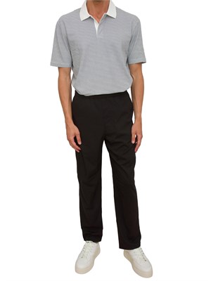 Polo A.X. regular fit bianco in jersey stretch in UOMO