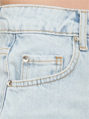 Short in denim Liu-jo con strass in DONNA
