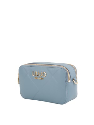 Borsa a tracolla piccola Liu Jo color azzurro polvere in DONNA