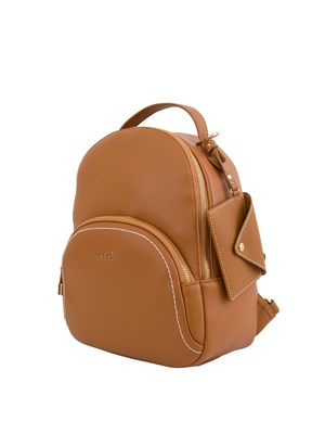 Zaino Liu Jo cuoio con pochette in DONNA