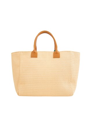 Borsa a spalla Liu Jo mare con charme flower e logo lettering ricamato in DONNA