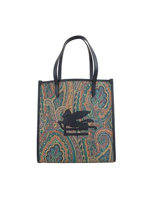 Borsa Etro Love Trotter media motivo paisley multicolore in DONNA