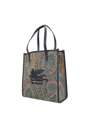 Borsa Etro Love Trotter media motivo paisley multicolore in DONNA