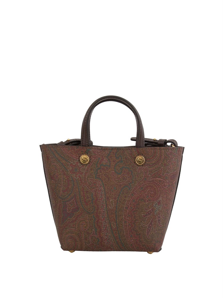 Borsa shopping mini Etro motivo jacquard Paisley