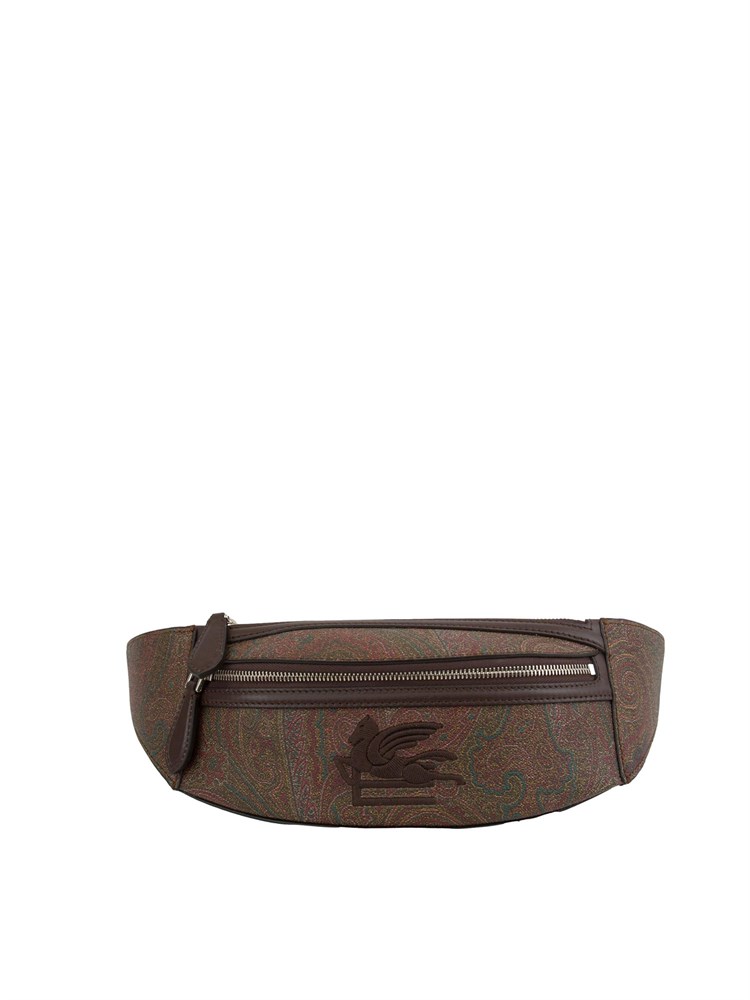Marsupio Etro motivo Paisley e ricamo Pegaso
