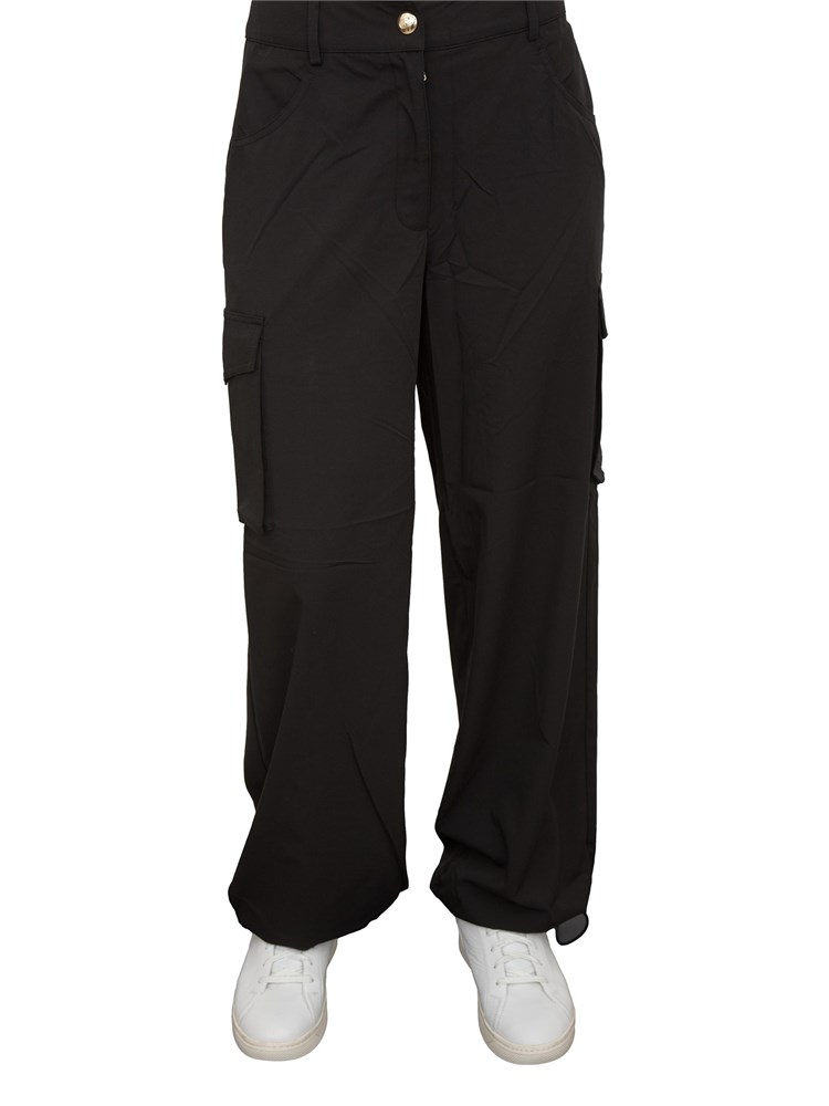 Pantaloni nero Liu Jo modello cargo