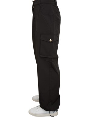 Pantaloni nero Liu Jo modello cargo in DONNA