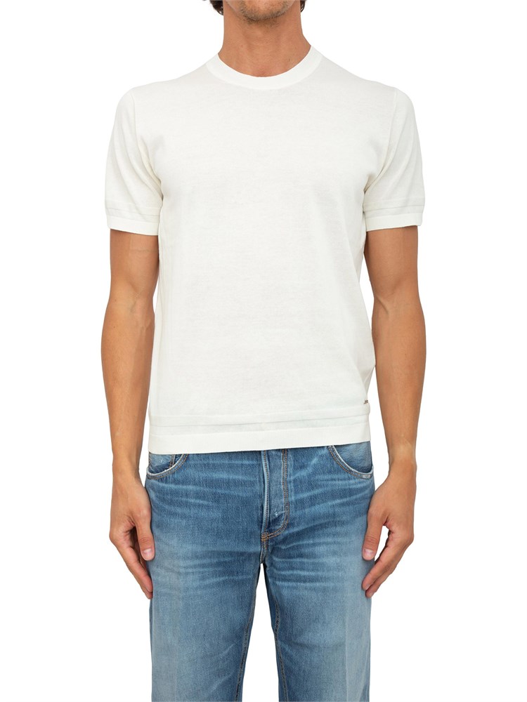 T-shirt in maglia Liu-jo avorio