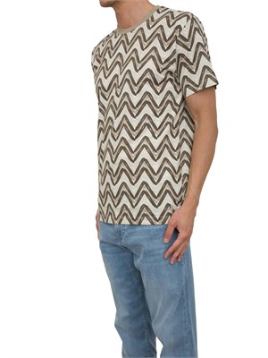 T-shirt girocollo Liu-jo fantasia all-over in UOMO