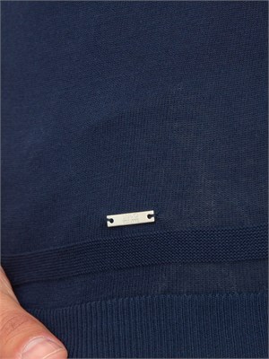 T-shirt in maglia Liu-jo blu in UOMO