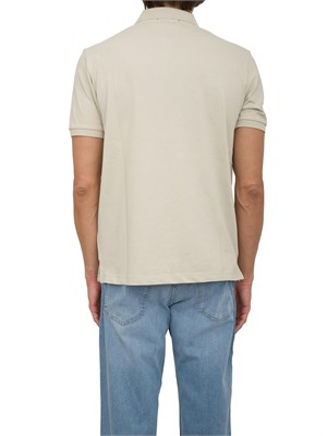 Polo Liu-jo beige in piquet con logo in UOMO