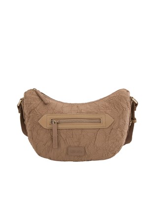 Borsa a tracolla Liu Jo in nylon marrone in DONNA