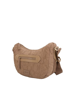 Borsa a tracolla Liu Jo in nylon marrone in DONNA