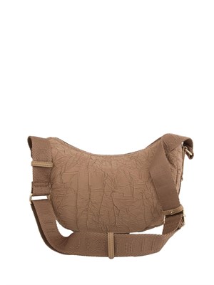 Borsa a tracolla Liu Jo in nylon marrone in DONNA