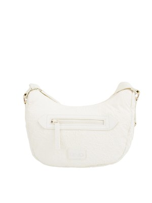 Borsa a tracolla Liu Jo in nylon bianco in DONNA