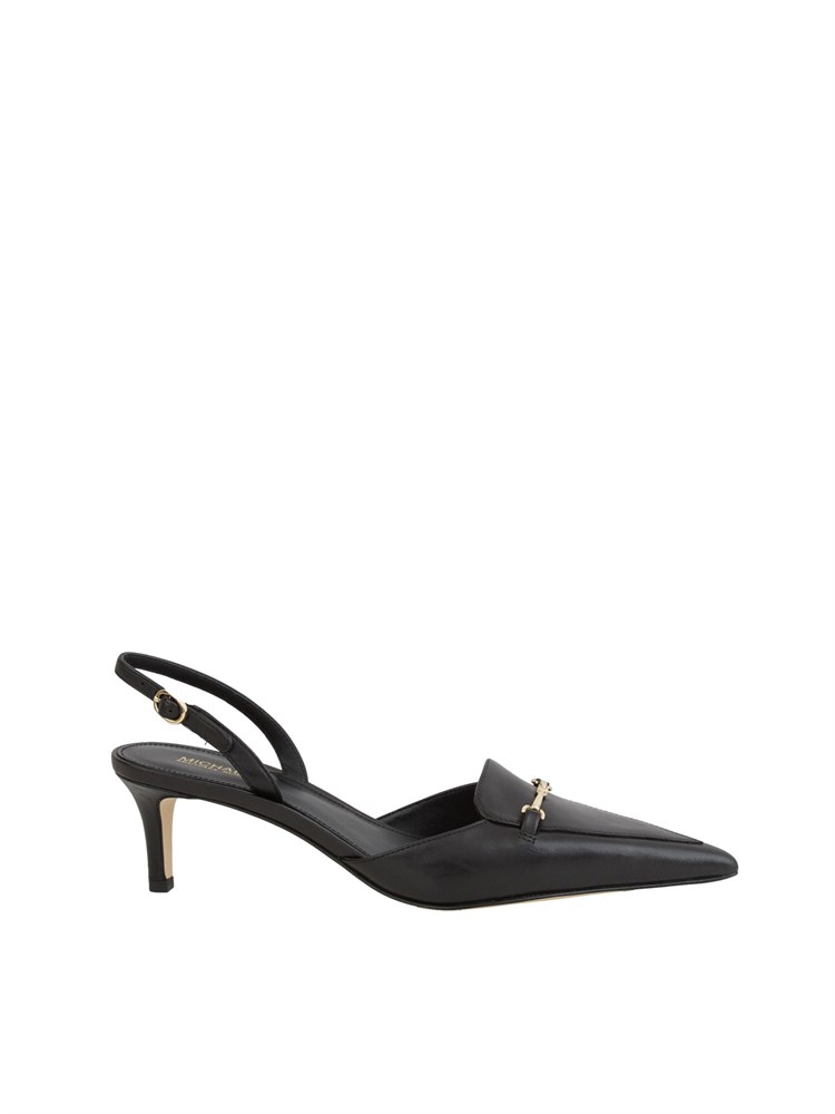 Décolleté Michael Michael Kors Lena slingback in pelle nera