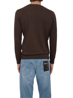 Maglia Liu-Jo marrone in crèpe di cotone in UOMO
