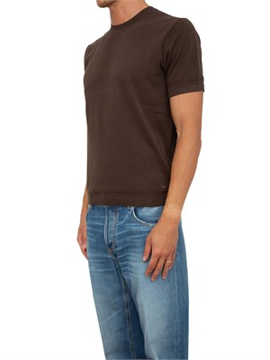 T-shirt in maglia Liu-jo marrone in UOMO