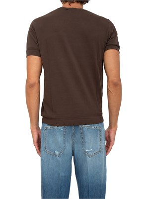 T-shirt in maglia Liu-jo marrone in UOMO
