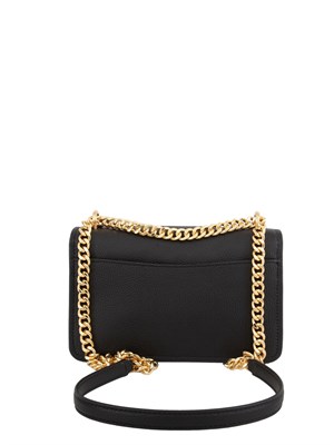 Borsa a spalla Michael Michael Kors modello Claire in pelle martellata nera in DONNA