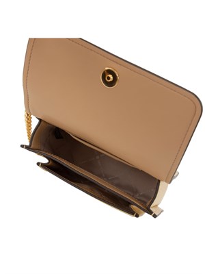 Borsa donna Michael Michael Kors in pelle martellata oro e catena oro in DONNA