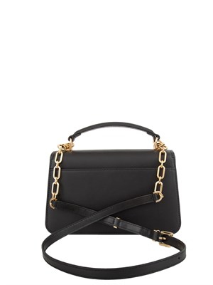Borsa donna Michael Michael Kors modello Delancey in pelle nera in DONNA