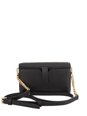 Borsa donna Michael Michael Kors modello Heather extra-small in pelle nera in DONNA